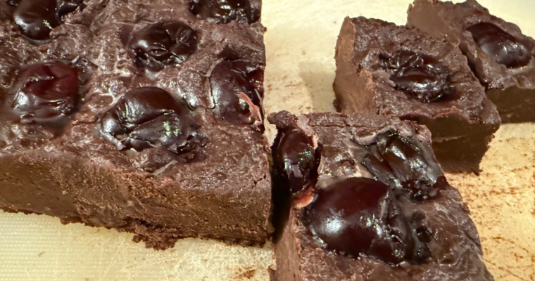 Chocolate Cherry Fudge