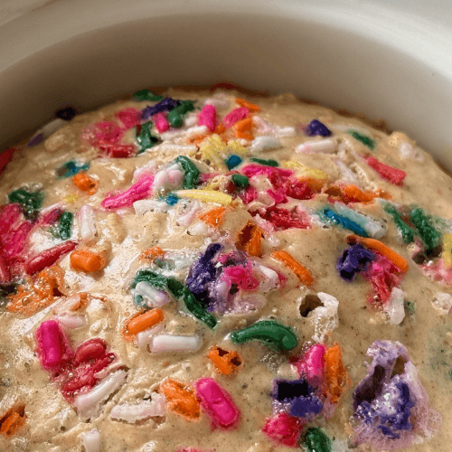 Funfetti Vanilla Protein Baked Oats
