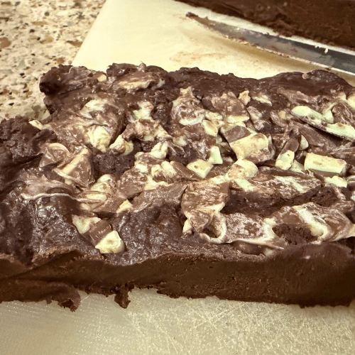 Mint Chocolate Fudge 500 by 500