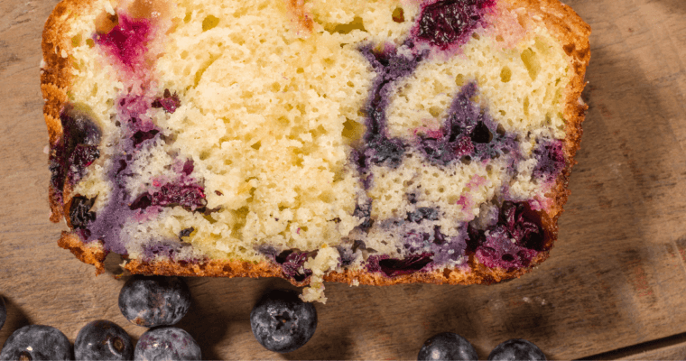 Lemon Blueberry Coffee Cake