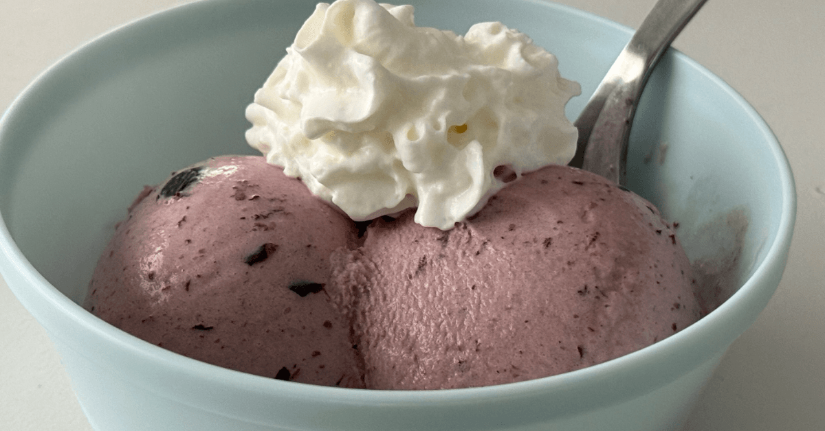 Black Cherry Coffee Ice Cream