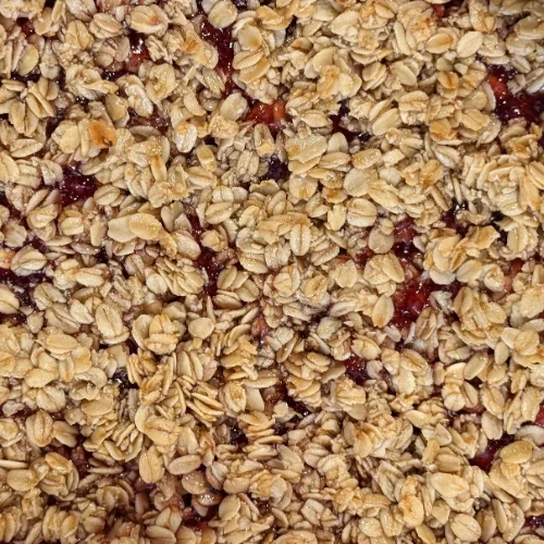 Raspberry Oat Bars Recipe