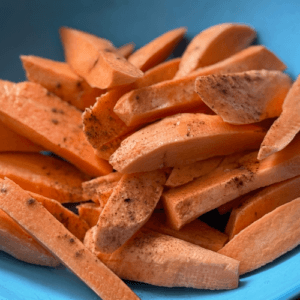 Sweet Potato Steak Fries Recipe