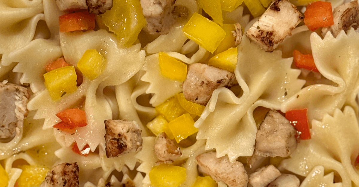 Lemon Chicken Pasta Salad