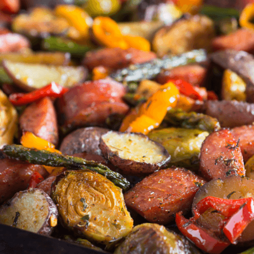 Sheet Pan Roasted Vegetable Recipe