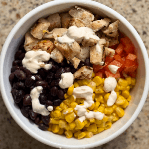 Street Corn Chicken Rice Bowl 2 Recipe