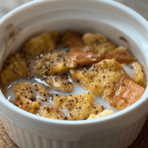 Bread Pudding with Vanilla Sauce Recipe