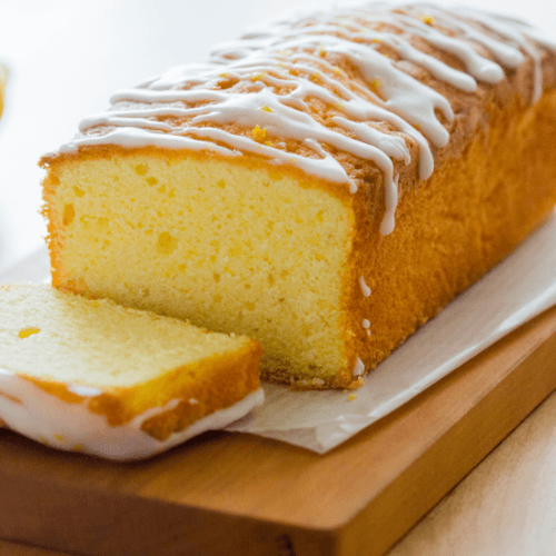 Iced Lemon Pound Cake Recipe