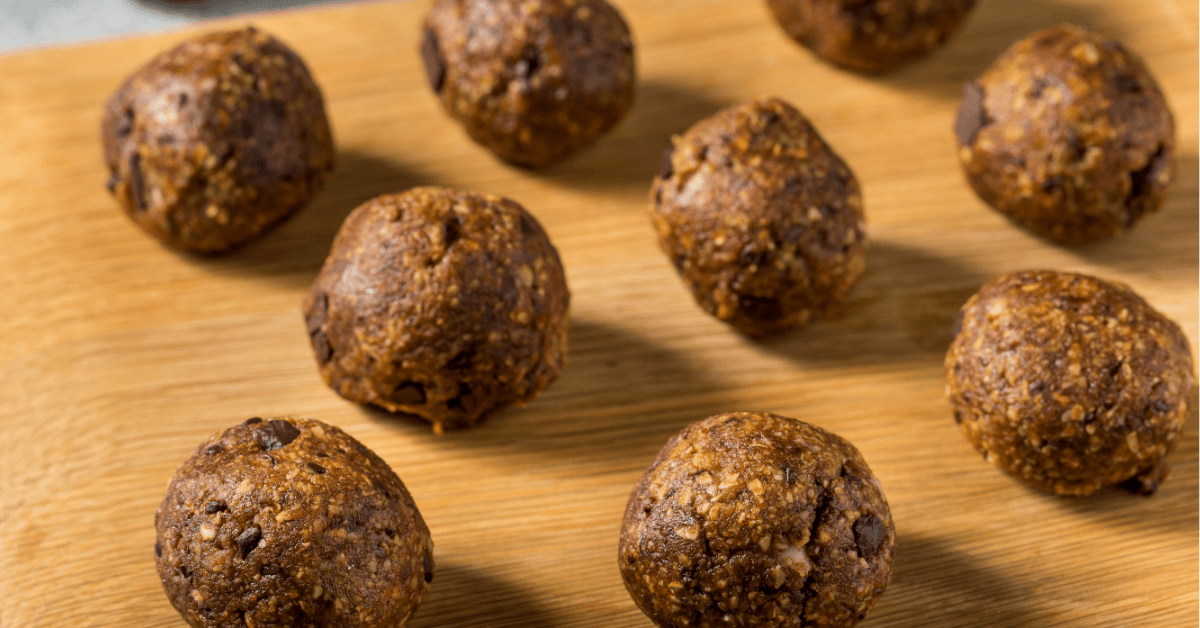 Mint Chocolate Chip Protein Balls