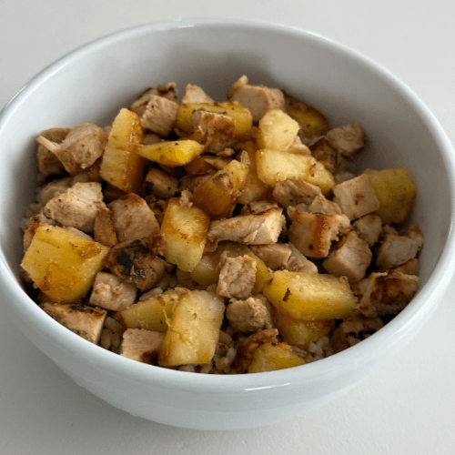 Pineapple Chicken Rice Bowl Recipe