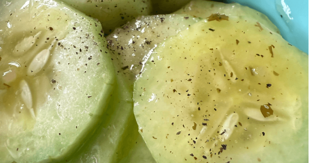 Sweet and Tangy Cucumber Salad