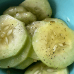 Sweet and Tangy Cucumber Salad Recipe
