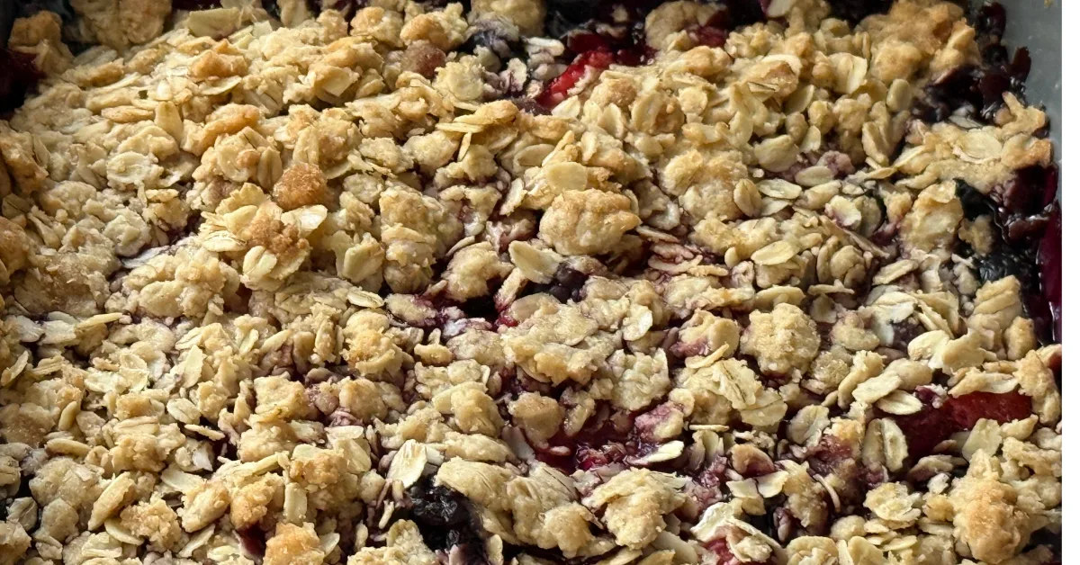 Mixed Berry Crisp