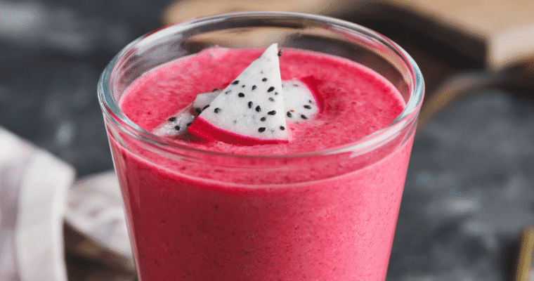 Dragon Fruit Protein Smoothie