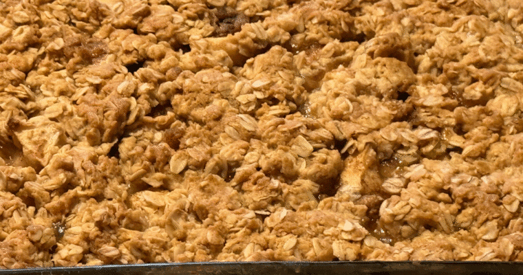 Apple Pear Crisp