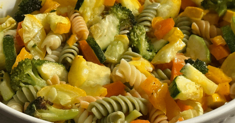 Roasted Vegetable Pasta Salad