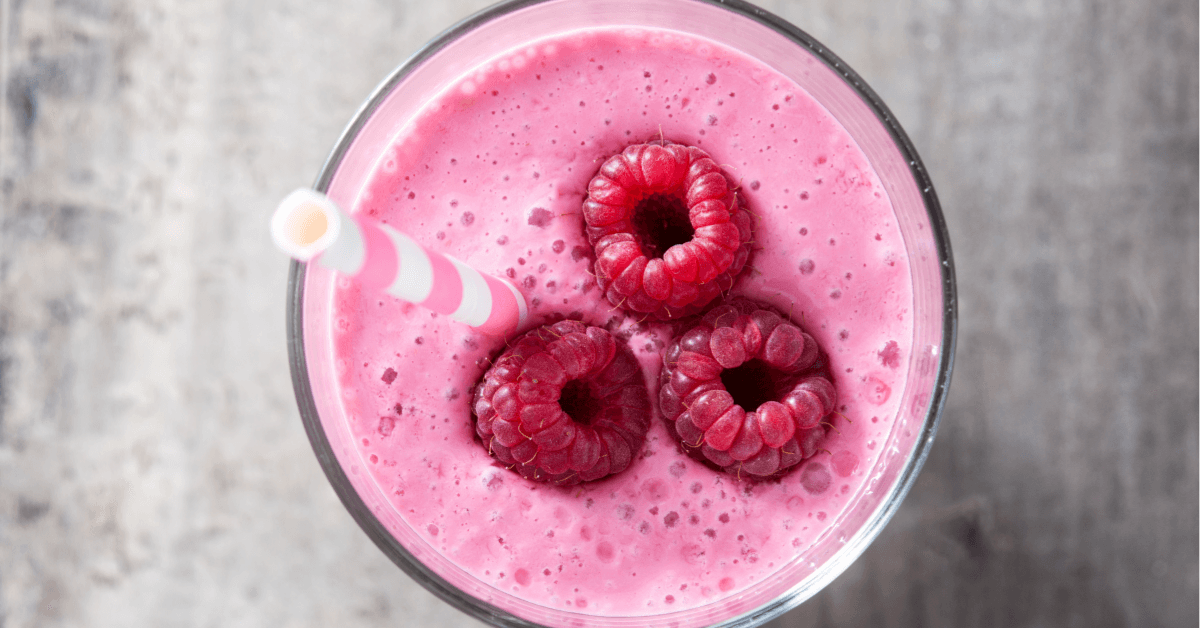 Apple Berry Protein Smoothie