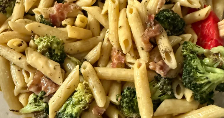 Bacon Broccoli Pasta Salad