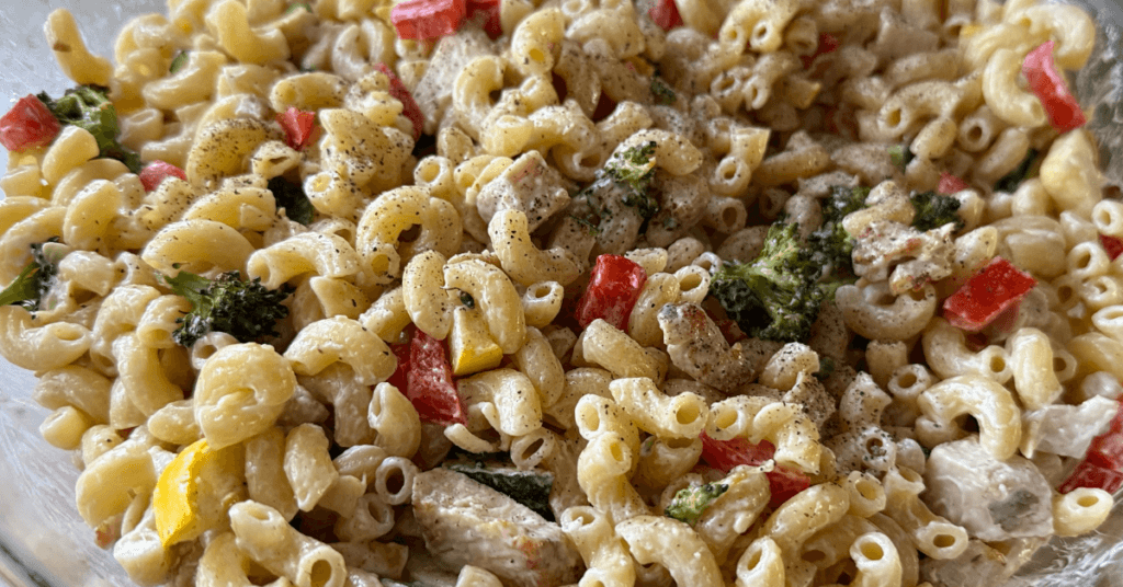 Chicken and Veggie Pasta Salad