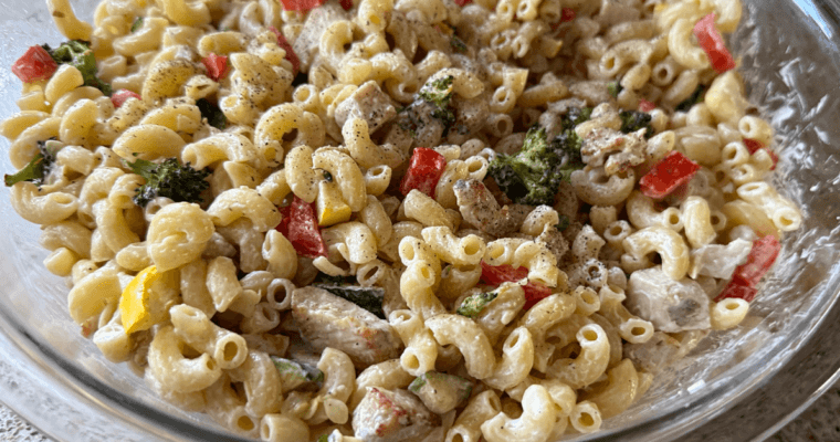 Chicken and Veggie Pasta Salad