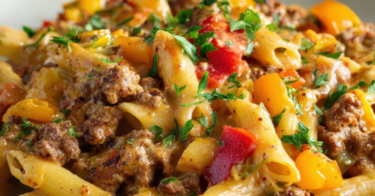 Turkey Taco Pasta