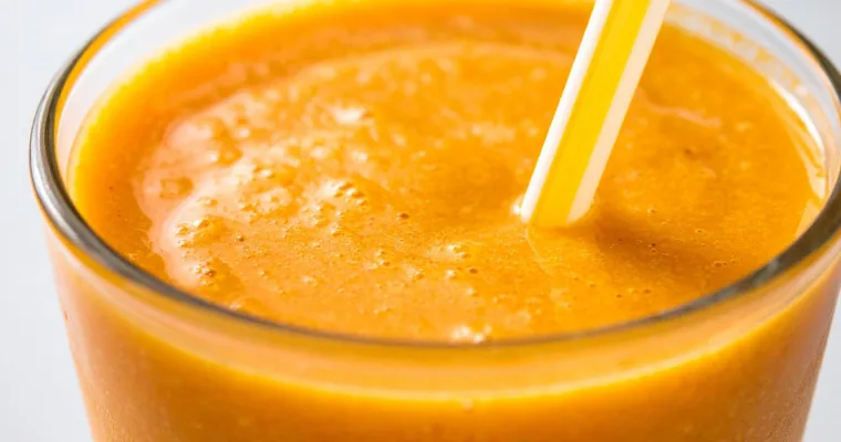 Orange Banana Protein Smoothie