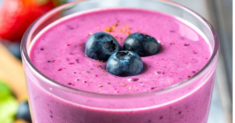 Tropical Berry Protein Smoothie