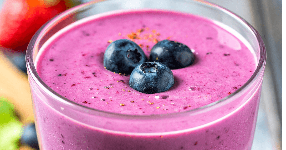Tropical Berry Protein Smoothie
