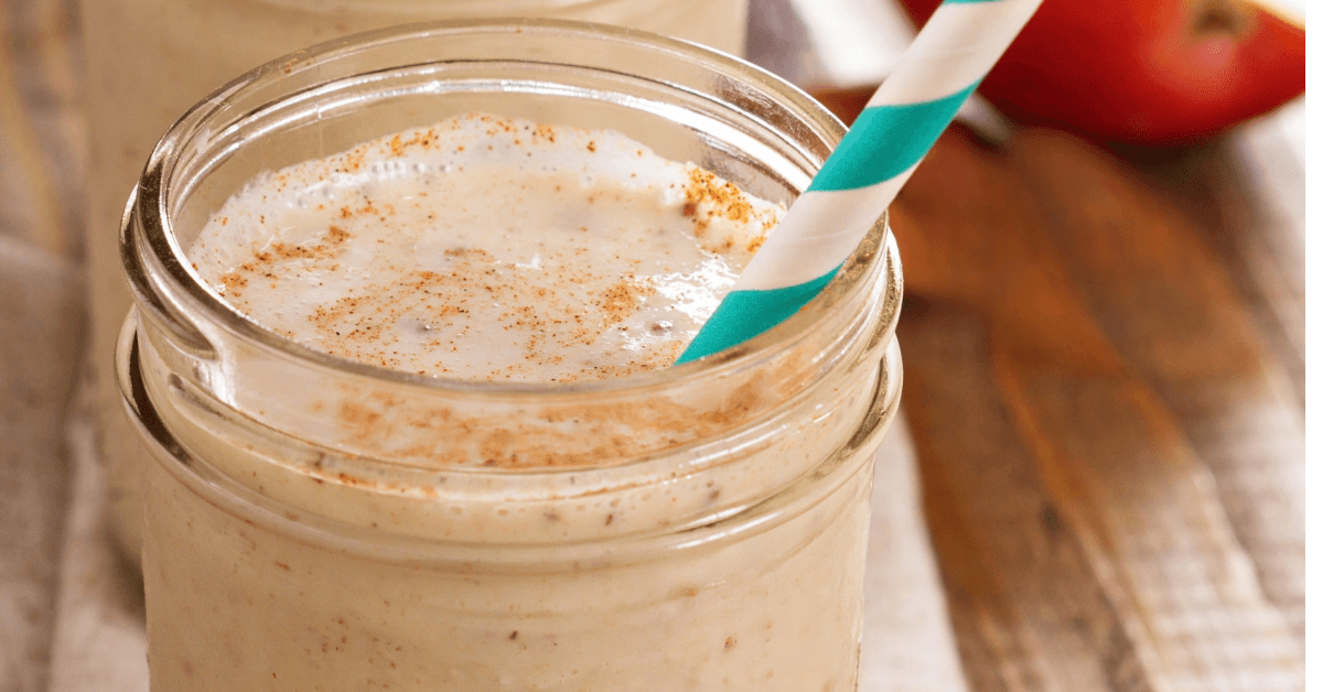 Apple Cinnamon Protein Smoothie