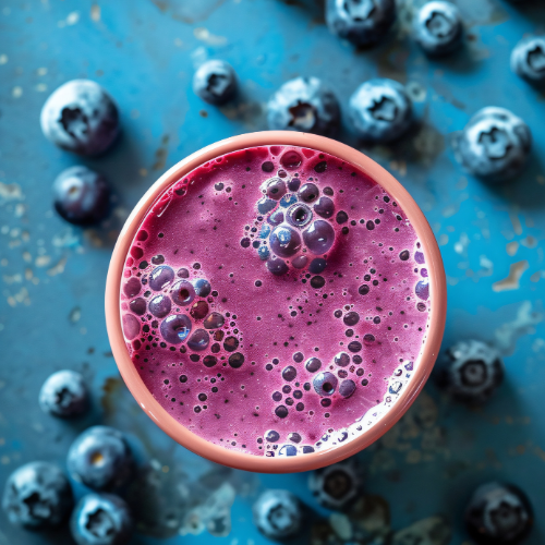 Lemon Blueberry Protein Smoothie Recipe